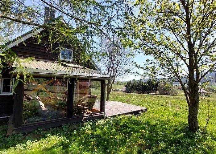 Domek z widokiem na góry Lasówka